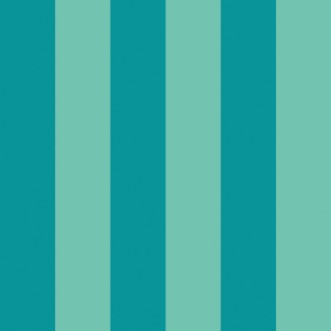 Bloc Stripe Rich Teal - STR50117W wallpaper Ohpopsi