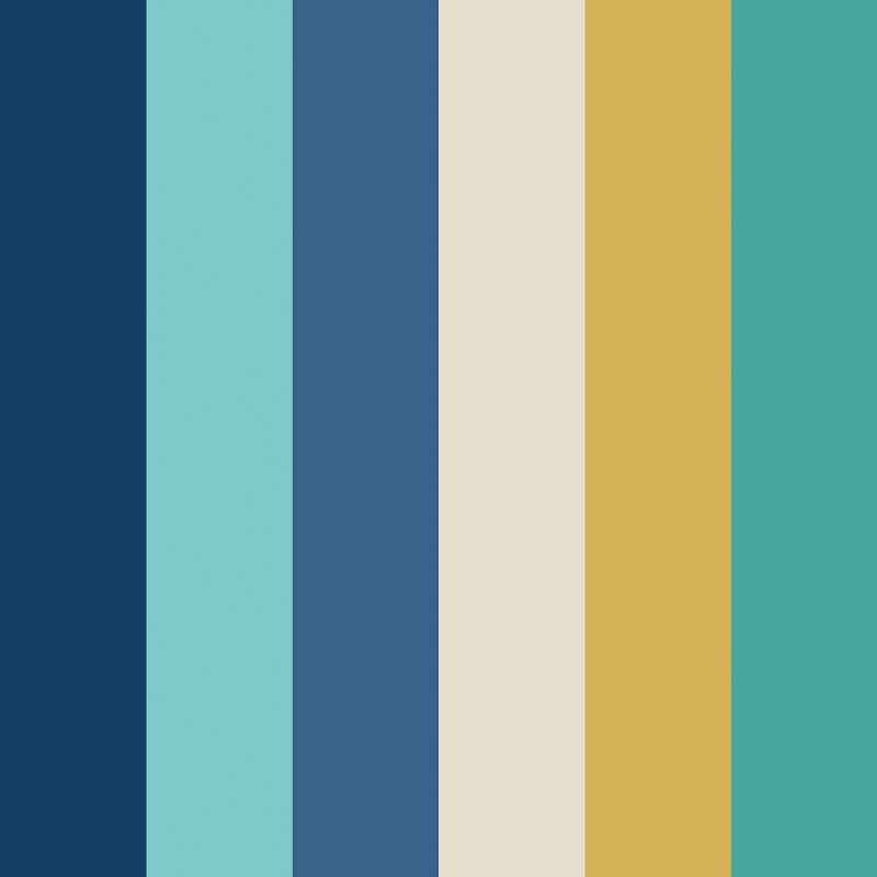 Rainbow Bloc Cobolt Mix - STR50119W wallpaper Ohpopsi