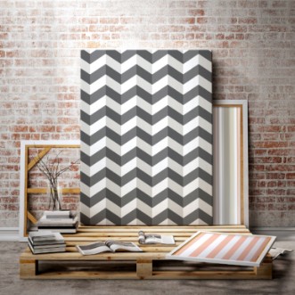 Illusion Chevron Blackboard - STR50134W wallpaper Ohpopsi