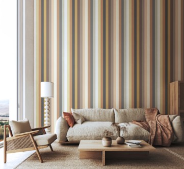 Candy Kaleidoscope Chocolate Twist - STR50141W wallpaper Ohpopsi