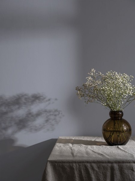 Akvarell Blåbär med mjölk - 222-58 wallpaper Duro