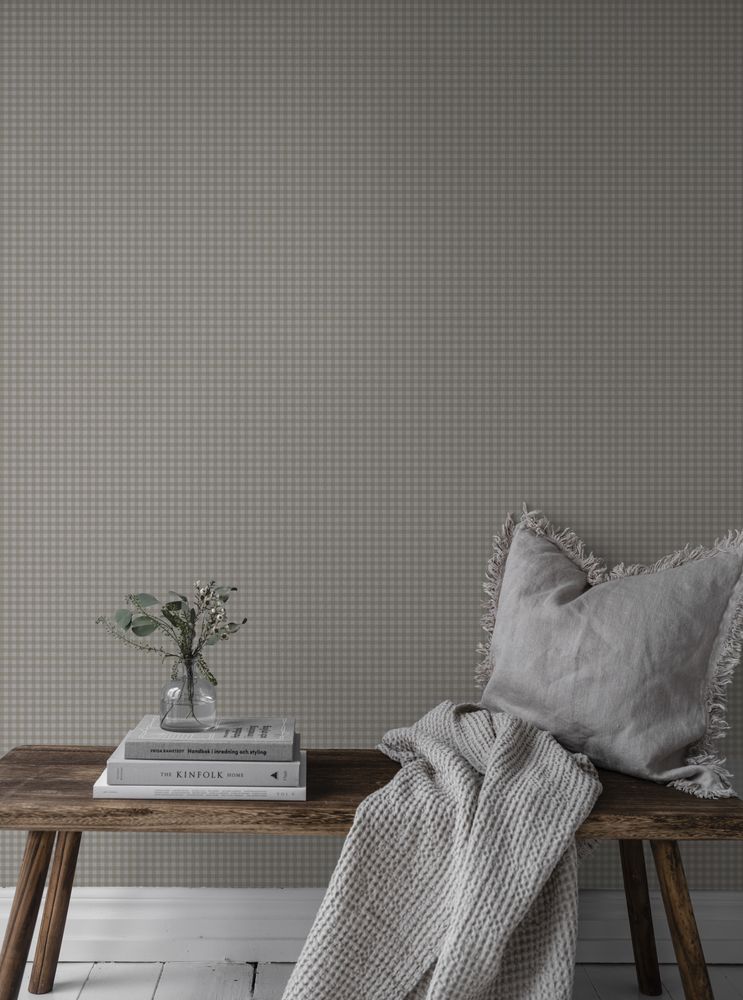 Lotta Grå/beige - 224-02 wallpaper Duro