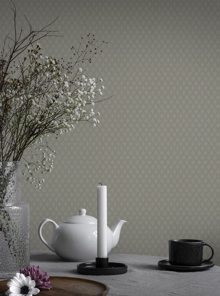 Lillstjärna Sand - 680-12 wallpaper Duro