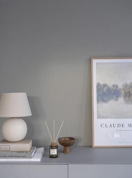 Cotton Dimgrå - 684-57 wallpaper Duro