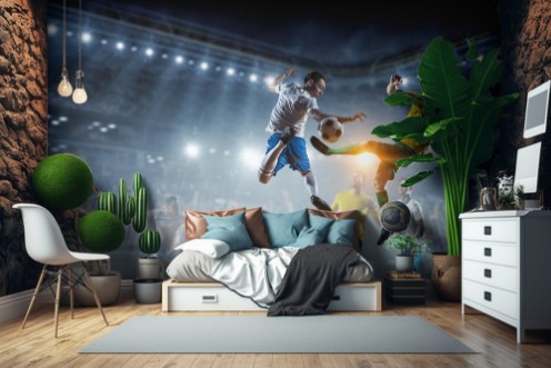 Football hottest moments photowallpaper Scandiwall