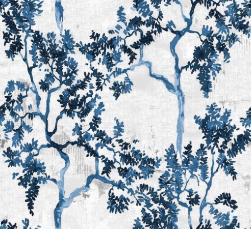 Willow Poem Sapphire - B00107 wallpaper Coordonné