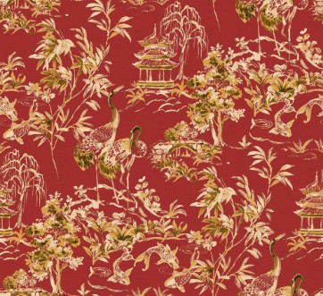 Ming Pagoda Ruby - B00143 wallpaper Coordonné