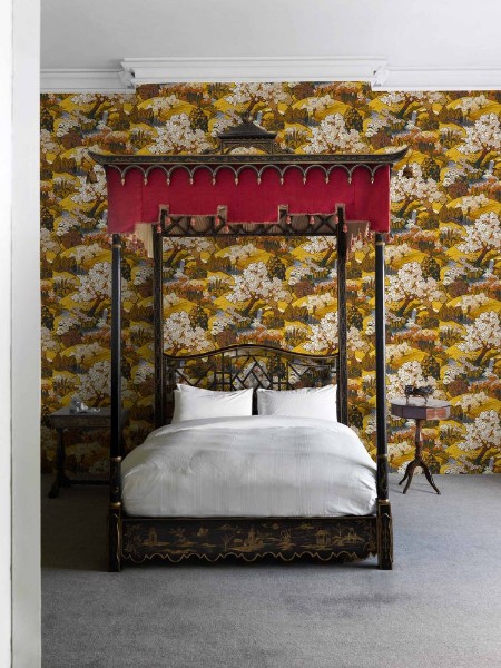 Yu Garden Amber - B00146 wallpaper Coordonné