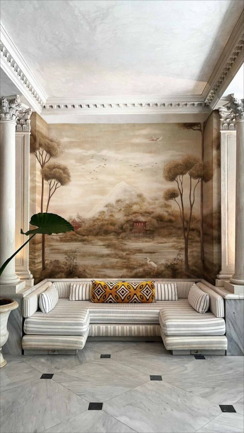 Xi Hu Lake   Amber - B00149 wallpaper Coordonné