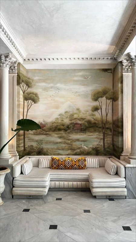 Xi Hu Lake Jade - B00151 wallpaper Coordonné