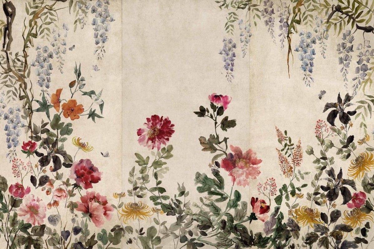 Spring Festival  Papyrus - B00152 wallpaper Coordonné