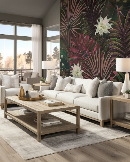 Midnight Forest photowallpaper Scandiwall