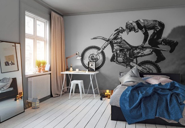 Battle of transcendence photowallpaper Scandiwall