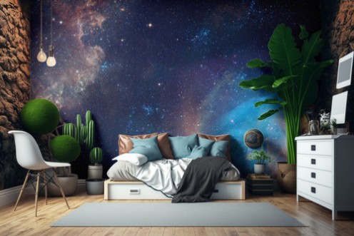 Nebula photowallpaper Scandiwall