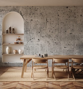 Grey Concrete photowallpaper Scandiwall