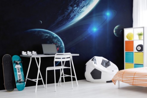 Cosmic View photowallpaper Scandiwall