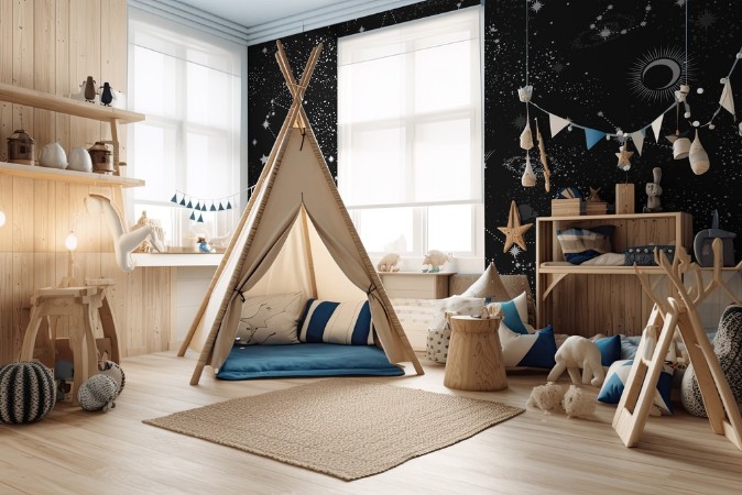 Galaxy Constilation photowallpaper Scandiwall