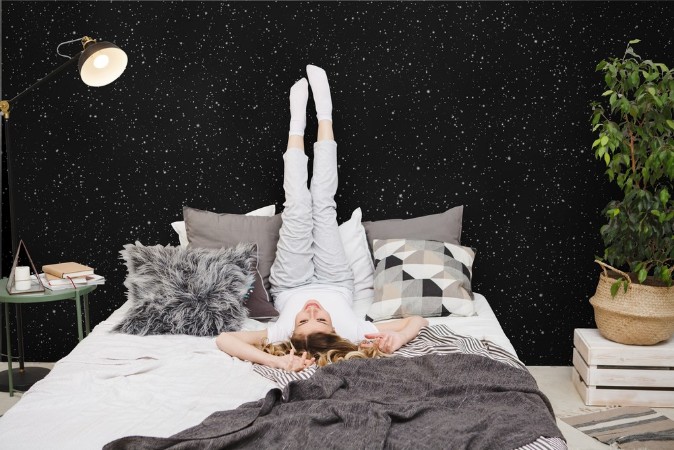 Perfect Starry Night photowallpaper Scandiwall