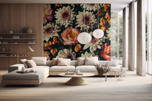 Vintage Bouquet photowallpaper Scandiwall