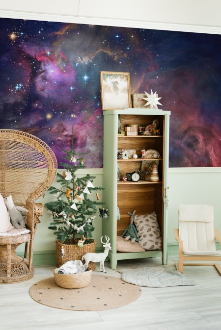 Abstract Cosmos photowallpaper Scandiwall