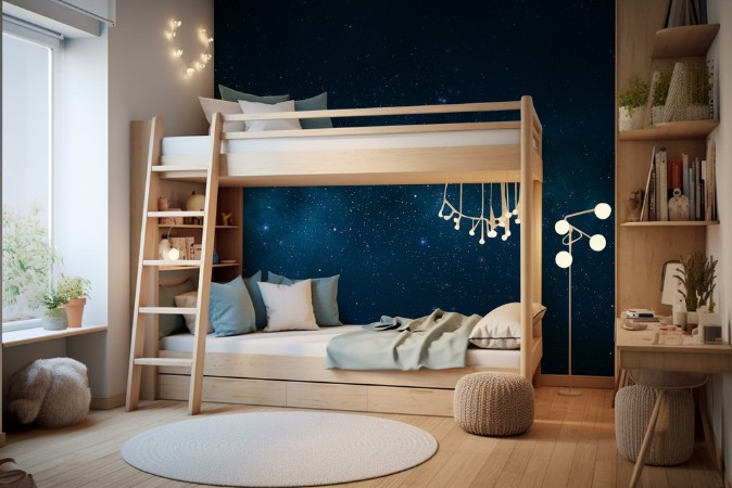 Night Sky photowallpaper Scandiwall