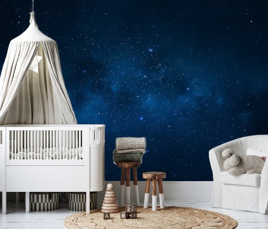 Night Sky photowallpaper Scandiwall