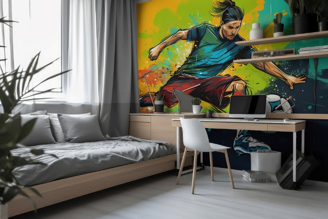 Football Dreams photowallpaper Scandiwall