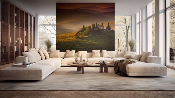 Fields of Gold photowallpaper Scandiwall