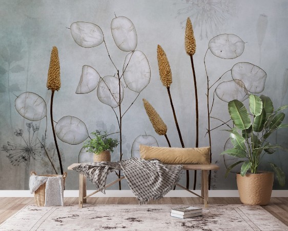 Lunaria photowallpaper Scandiwall