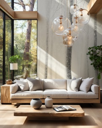 Forest photowallpaper Scandiwall