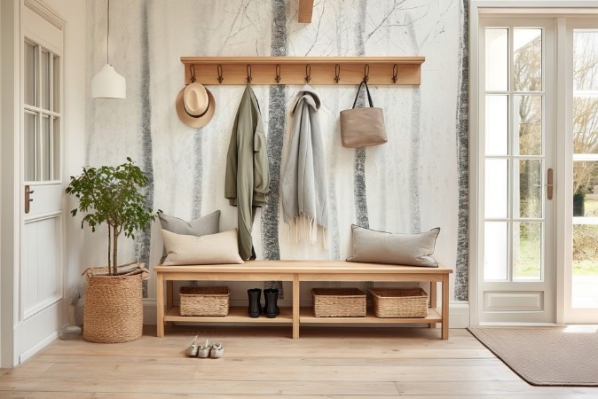 Forest photowallpaper Scandiwall