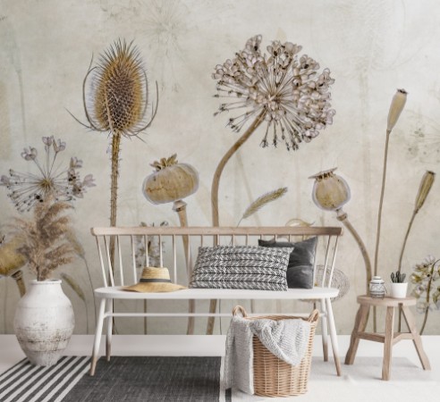 Growing old photowallpaper Scandiwall