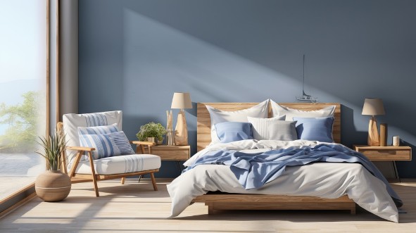 The Lonesome boatman photowallpaper Scandiwall