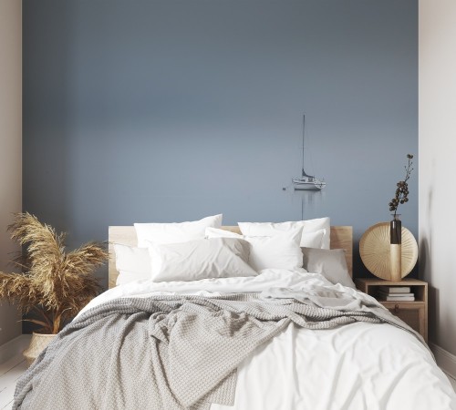 The Lonesome boatman photowallpaper Scandiwall