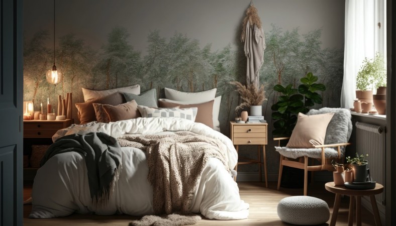 Snow world photowallpaper Scandiwall