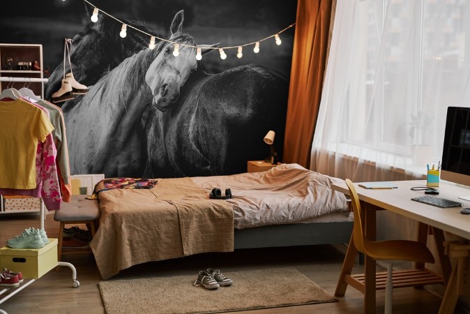 Warm rain photowallpaper Scandiwall