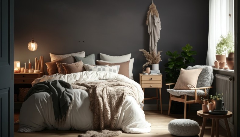 Geese Flight photowallpaper Scandiwall