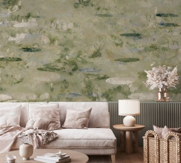 The park pond photowallpaper Scandiwall