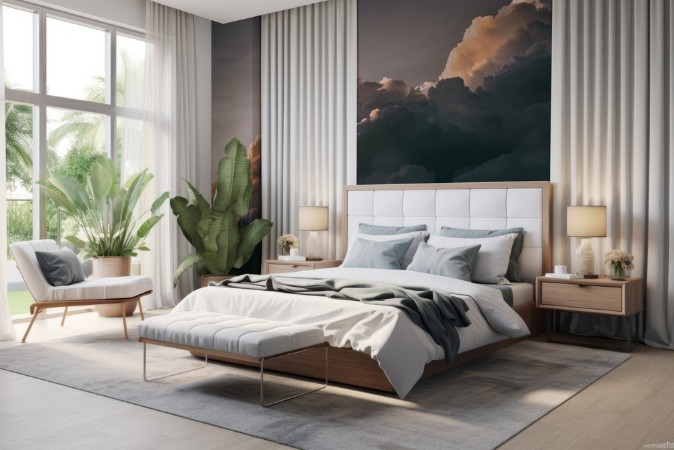 Dramatic Clouds photowallpaper Scandiwall