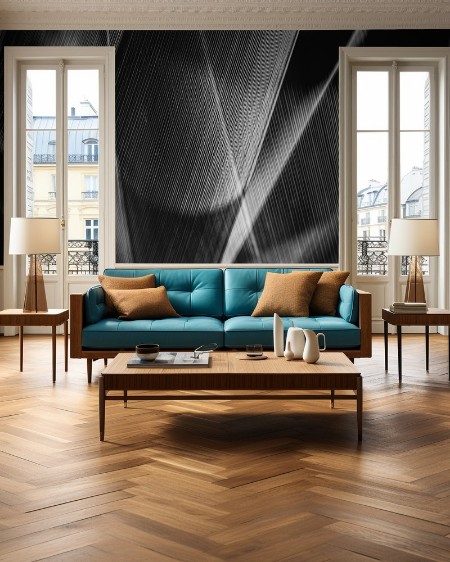 Shadows & Edges... photowallpaper Scandiwall