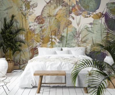 Lily Impression photowallpaper Scandiwall