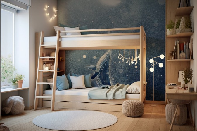 Galaxy Whale photowallpaper Scandiwall