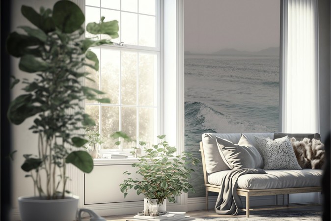 Wave photowallpaper Scandiwall