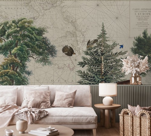 Nordic Woods 5 photowallpaper Scandiwall