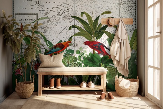 Exotic Wildlife 006 photowallpaper Scandiwall