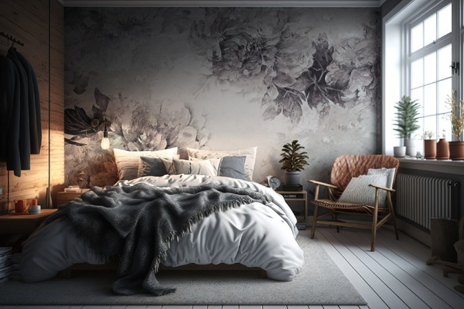 3 2 Flower01xa Hl photowallpaper Scandiwall