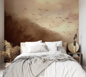 Departure photowallpaper Scandiwall