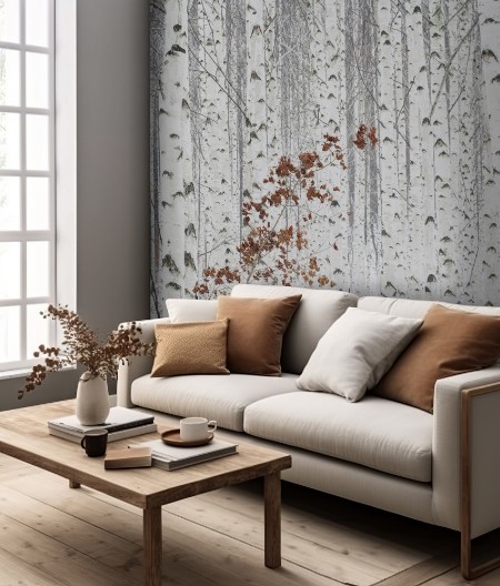 From White photowallpaper Scandiwall