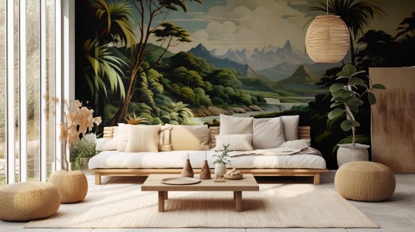 Jungle in Motion photowallpaper Wallpassion