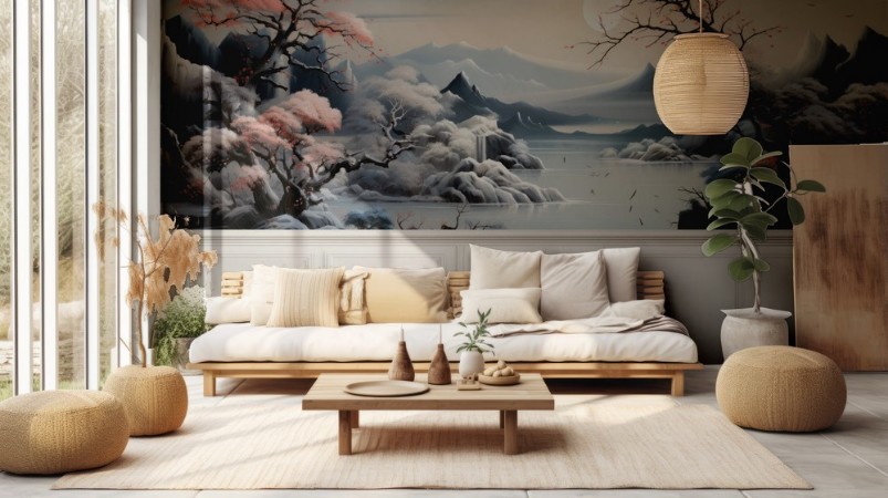 Frosty Landscape photowallpaper Wallpassion